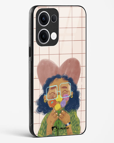 Floral Joy [doodleodrama] Glass Case Phone Cover (Oppo)