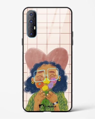 Floral Joy [doodleodrama] Glass Case Phone Cover (Oppo)