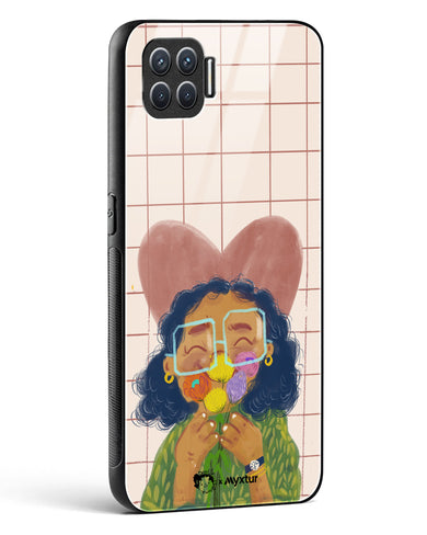 Floral Joy [doodleodrama] Glass Case Phone Cover (Oppo)
