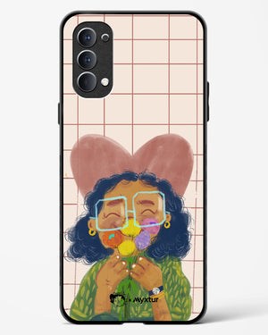 Floral Joy [doodleodrama] Glass Case Phone Cover (Oppo)