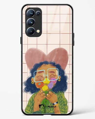 Floral Joy [doodleodrama] Glass Case Phone Cover (Oppo)