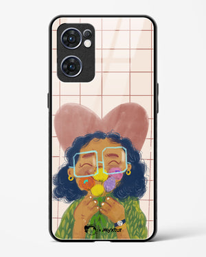 Floral Joy [doodleodrama] Glass Case Phone Cover (Oppo)
