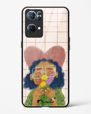 Floral Joy [doodleodrama] Glass Case Phone Cover (Oppo)