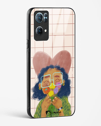 Floral Joy [doodleodrama] Glass Case Phone Cover (Oppo)