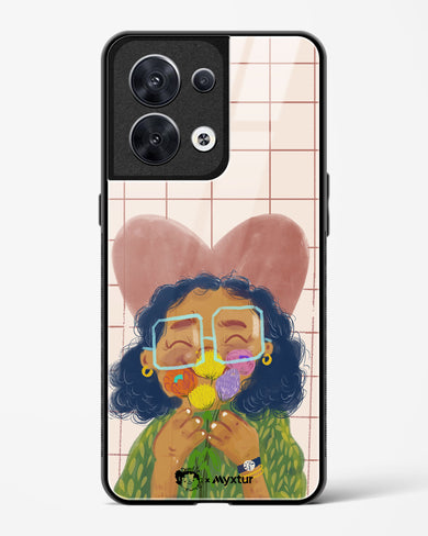 Floral Joy [doodleodrama] Glass Case Phone Cover (Oppo)