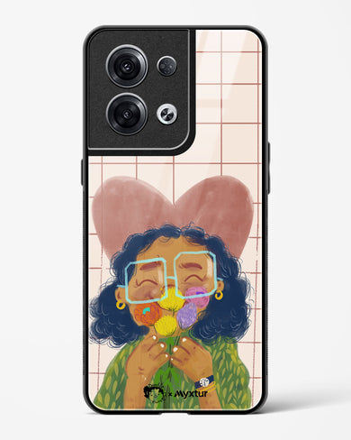 Floral Joy [doodleodrama] Glass Case Phone Cover (Oppo)