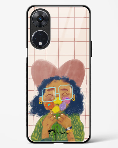 Floral Joy [doodleodrama] Glass Case Phone Cover (Oppo)