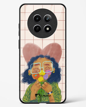 Floral Joy [doodleodrama] Glass Case Phone Cover (Realme)