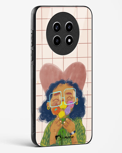 Floral Joy [doodleodrama] Glass Case Phone Cover (Realme)