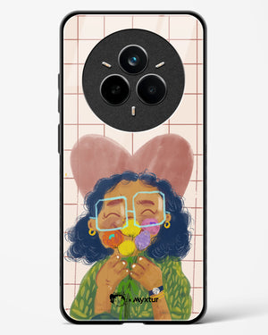 Floral Joy [doodleodrama] Glass Case Phone Cover (Realme)