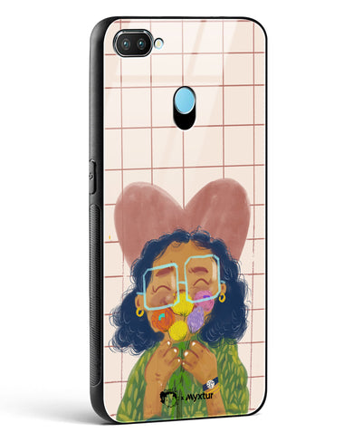 Floral Joy [doodleodrama] Glass Case Phone Cover (Realme)
