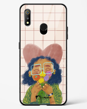 Floral Joy [doodleodrama] Glass Case Phone Cover (Realme)