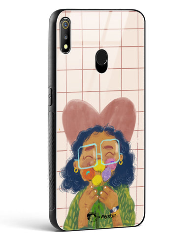 Floral Joy [doodleodrama] Glass Case Phone Cover (Realme)