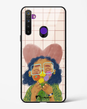Floral Joy [doodleodrama] Glass Case Phone Cover (Realme)
