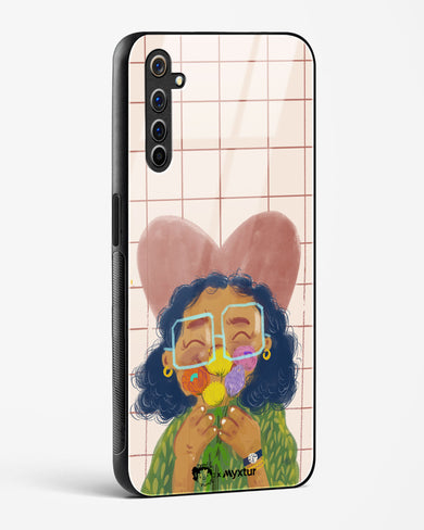 Floral Joy [doodleodrama] Glass Case Phone Cover (Realme)