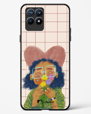 Floral Joy [doodleodrama] Glass Case Phone Cover (Realme)