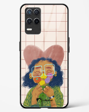Floral Joy [doodleodrama] Glass Case Phone Cover (Realme)