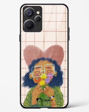 Floral Joy [doodleodrama] Glass Case Phone Cover (Realme)