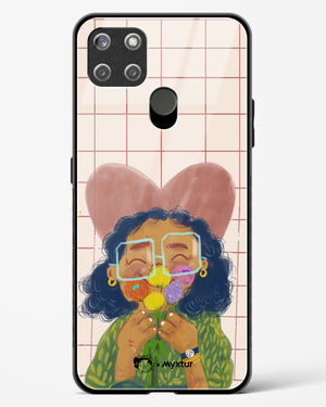 Floral Joy [doodleodrama] Glass Case Phone Cover (Realme)