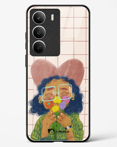 Floral Joy [doodleodrama] Glass Case Phone Cover (Realme)