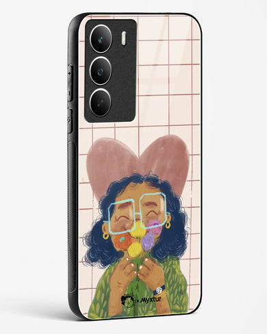 Floral Joy [doodleodrama] Glass Case Phone Cover (Realme)