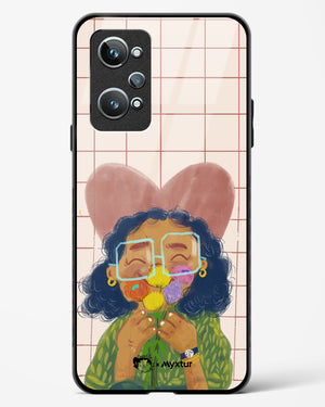 Floral Joy [doodleodrama] Glass Case Phone Cover (Realme)