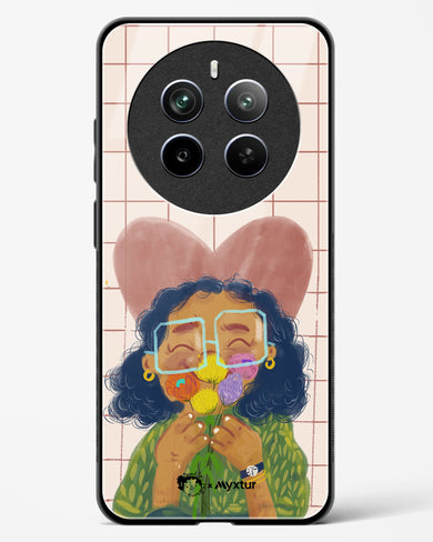 Floral Joy [doodleodrama] Glass Case Phone Cover (Realme)