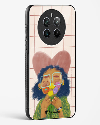 Floral Joy [doodleodrama] Glass Case Phone Cover (Realme)