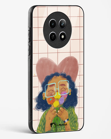 Floral Joy [doodleodrama] Glass Case Phone Cover (Realme)
