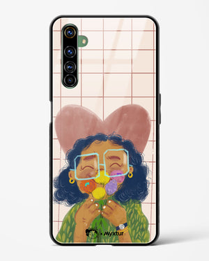 Floral Joy [doodleodrama] Glass Case Phone Cover (Realme)