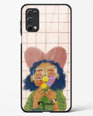 Floral Joy [doodleodrama] Glass Case Phone Cover (Realme)