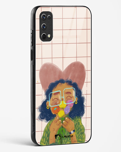 Floral Joy [doodleodrama] Glass Case Phone Cover (Realme)
