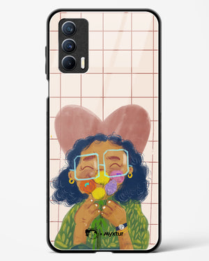 Floral Joy [doodleodrama] Glass Case Phone Cover (Realme)