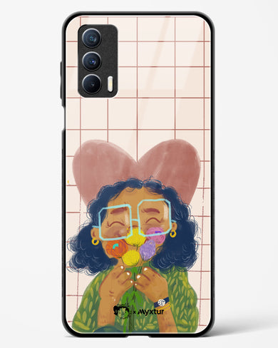 Floral Joy [doodleodrama] Glass Case Phone Cover (Realme)