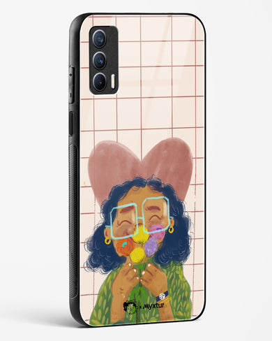 Floral Joy [doodleodrama] Glass Case Phone Cover (Realme)