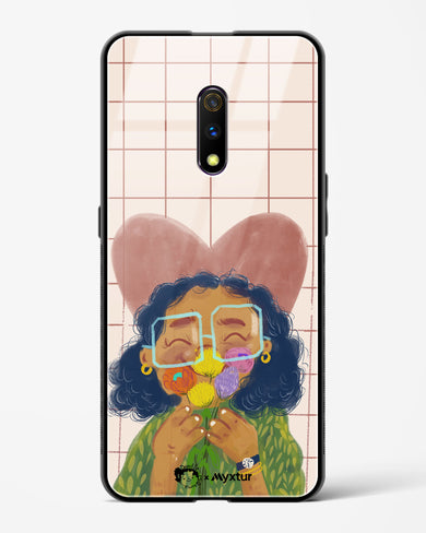 Floral Joy [doodleodrama] Glass Case Phone Cover (Realme)