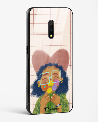 Floral Joy [doodleodrama] Glass Case Phone Cover (Realme)