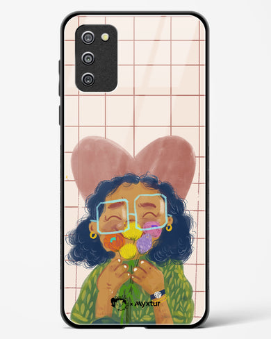 Floral Joy [doodleodrama] Glass Case Phone Cover (Samsung)