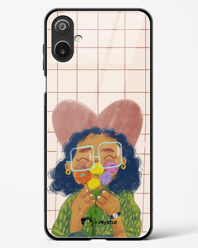 Floral Joy [doodleodrama] Glass Case Phone Cover (Samsung)