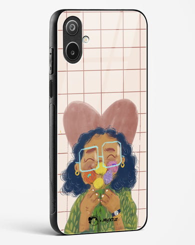 Floral Joy [doodleodrama] Glass Case Phone Cover (Samsung)