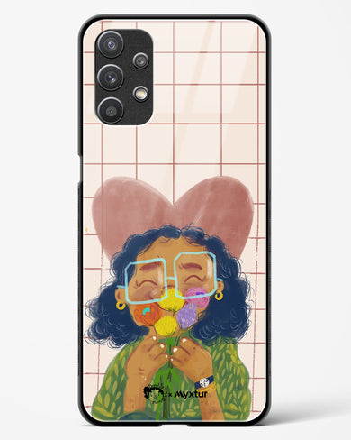 Floral Joy [doodleodrama] Glass Case Phone Cover (Samsung)