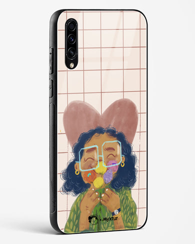 Floral Joy [doodleodrama] Glass Case Phone Cover (Samsung)