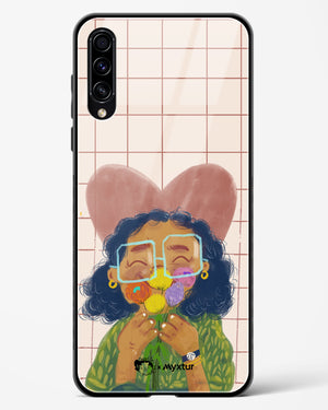 Floral Joy [doodleodrama] Glass Case Phone Cover (Samsung)