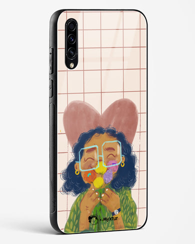 Floral Joy [doodleodrama] Glass Case Phone Cover (Samsung)