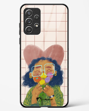 Floral Joy [doodleodrama] Glass Case Phone Cover (Samsung)