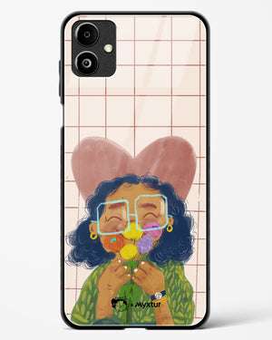 Floral Joy [doodleodrama] Glass Case Phone Cover (Samsung)