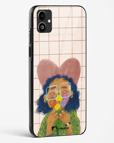 Floral Joy [doodleodrama] Glass Case Phone Cover (Samsung)