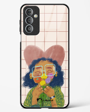 Floral Joy [doodleodrama] Glass Case Phone Cover (Samsung)