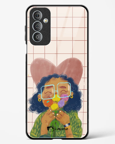 Floral Joy [doodleodrama] Glass Case Phone Cover (Samsung)