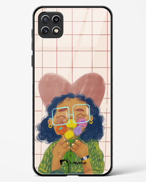 Floral Joy [doodleodrama] Glass Case Phone Cover (Samsung)